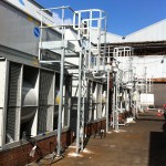 Small Galvanised Access Platforms - providing a cost effective solution for our client.