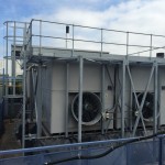 Galvanised Mild Steel Access Platform - to provide access for maintenance.